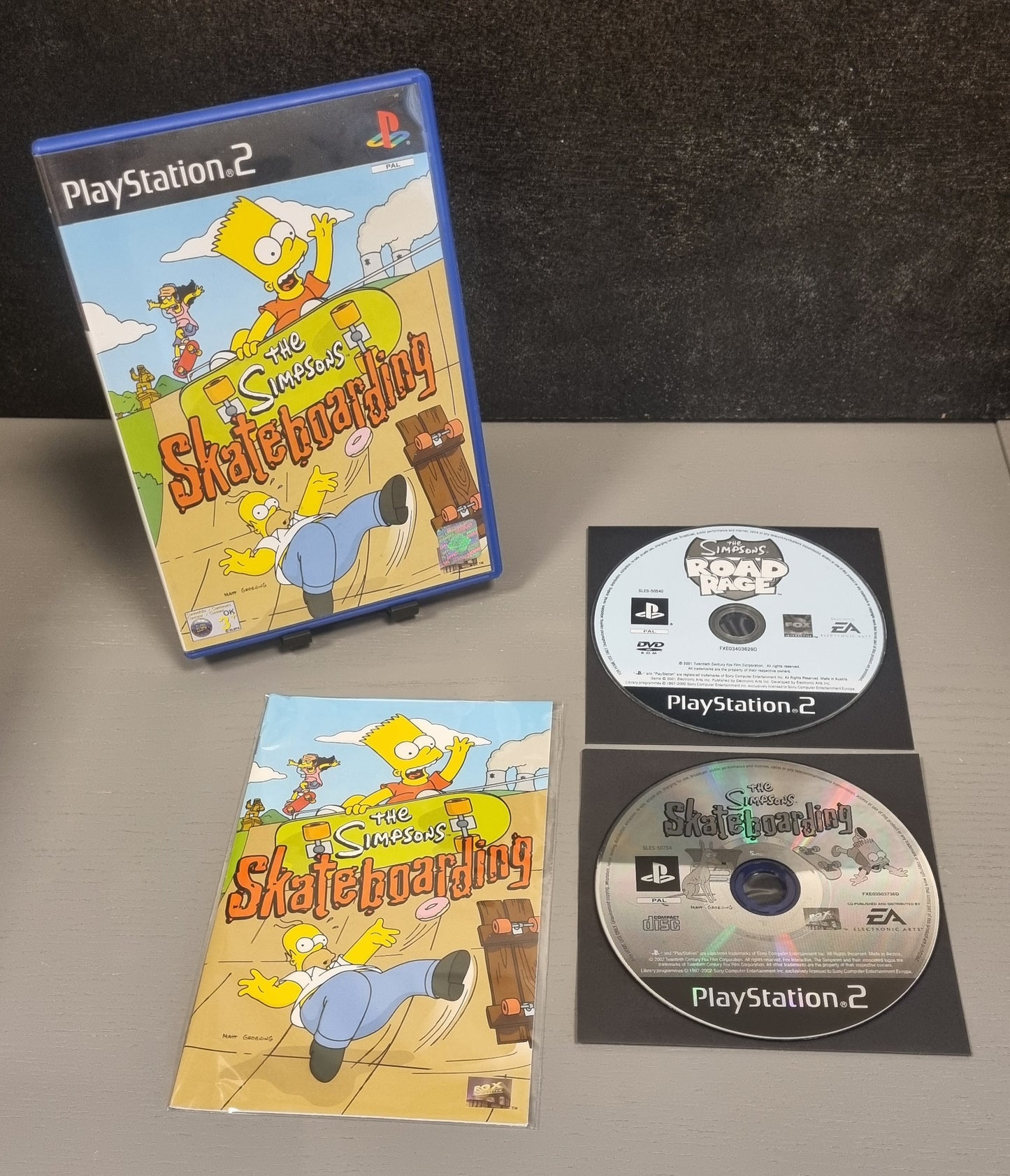 The Simpsons Skateboarding